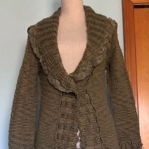 Chico’s Acrylic/Wool Blend Cardigan Sz 0 (S)